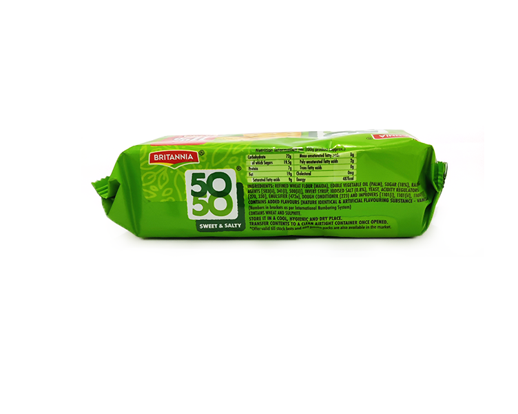 Buy Britannia Biscuits 50 50 200 Gm Pouch Online At Best Price of Rs 35 -  bigbasket